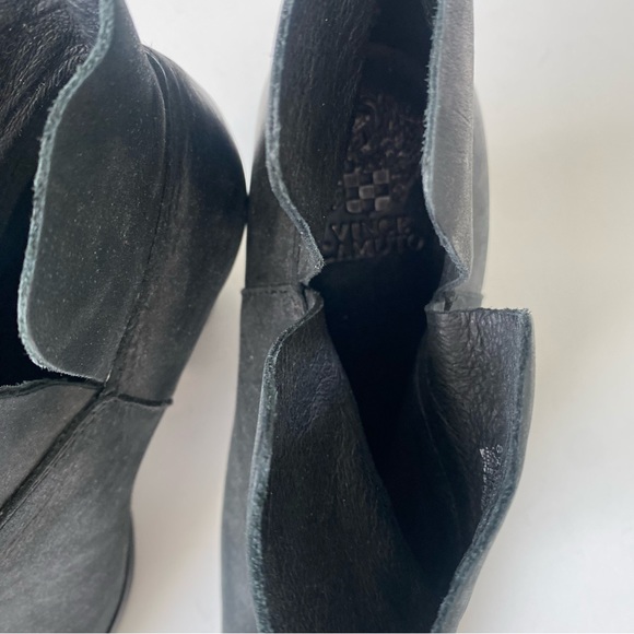 Vince Camuto Black Nubuck Bootie - Size 8.5 - Picture 2 of 8